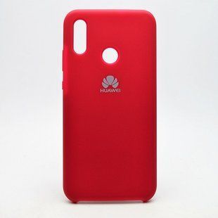 Чохол накладка Silicon Cover for Huawei P Smart 2019/Honor 10 Lite Burgundy (C)
