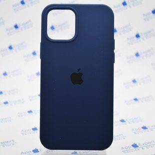 Чехол накладка Silicon Case для iPhone 12/12 Pro Deep navy