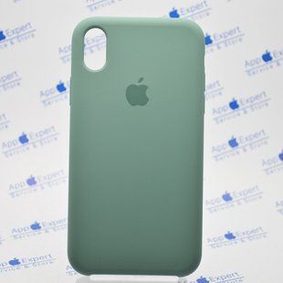 Чехол накладка Silicon Case для iPhone XR 6.1" Pine green