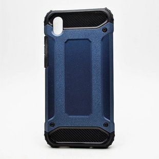 Чехол бронированный противоударный Armor Case for Huawei Y5 2019 Blue