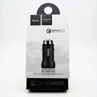 Автомобильная зарядка Hoco Z4 1xUSB 5V 2.1A Black