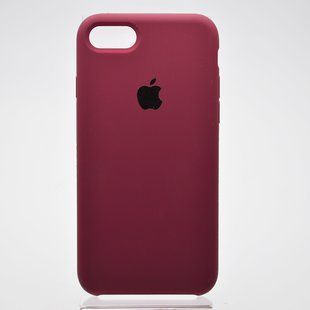 Чохол накладка Silicon Case для iPhone 7/iPhone 8/iPhone SE2 Plum/Бордовий