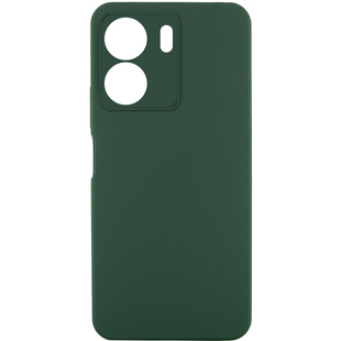 Чохол накладка Silicon Case Full Camera Lakshmi для Xiaomi Redmi 13C/Poco C65 Dark Green