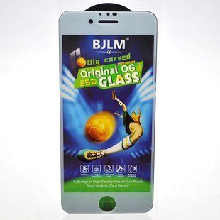 Захисне скло BJLM Football ESD Premium Glass для iPhone 7/8/SE 2020/SE 2022 White (тех.пакет)