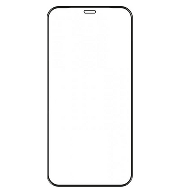 Защитное стекло Full Glue для iPhone 12 Mini Black/Черная рамка