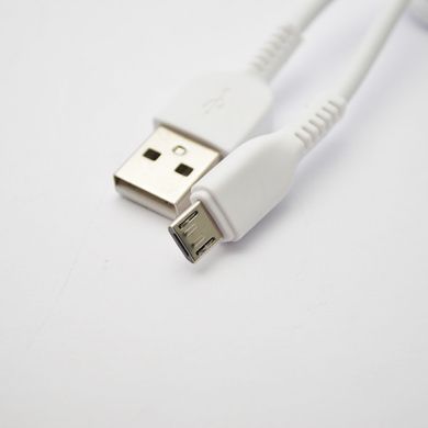 Кабель HOCO X20 "Flash" USB-micro USB White