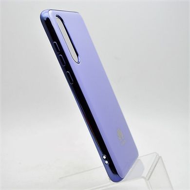 Чохол глянцевий з логотипом Glossy Silicon Case для Huawei P30 Violet