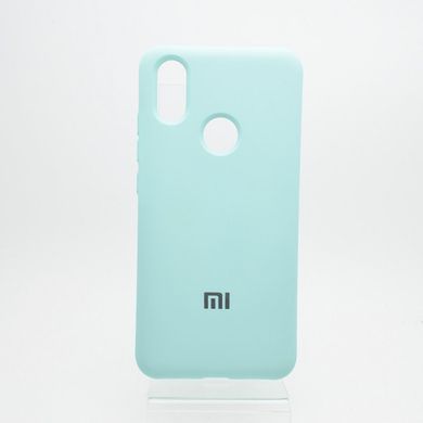 Чохол матовий Silicon Case Full Protective для Xiaomi Mi A2 / Mi 6X (Turquoise)