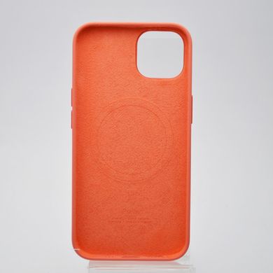 Чехол накладка Silicone Case Full Cover с MagSafe Splash Screen для iPhone 13 Pink Pomelo