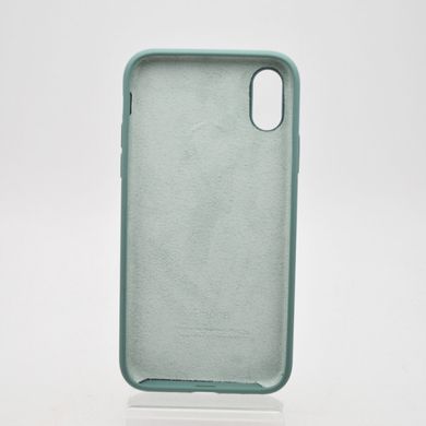 Чехол накладка Silicon Case для iPhone XS Max 6.5" Pine Green