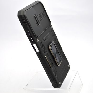Чехол накладка Armor Case CamShield для Xiaomi Redmi Note 11 Pro/Redmi Note 12 Pro 4G Black
