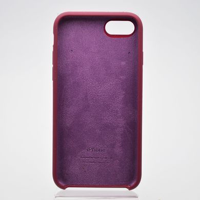Чехол накладка Silicon Case для iPhone 7/iPhone 8/iPhone SE2 Plum/Бордовый