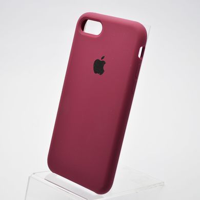 Чехол накладка Silicon Case для iPhone 7/iPhone 8/iPhone SE2 Plum/Бордовый
