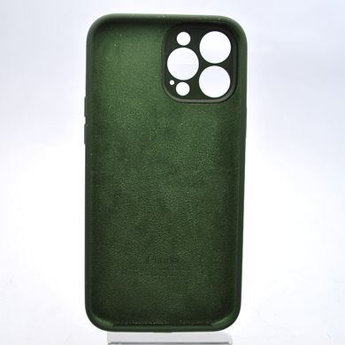 Чохол накладка Silicon Case Full camera для iPhone 13 Pro Max Cyprus Green/Зелений