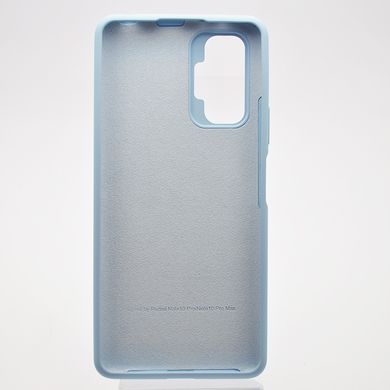Чохол накладка Silicon Case Full Cover для Xiaomi Redmi Note 10 Pro Lilac