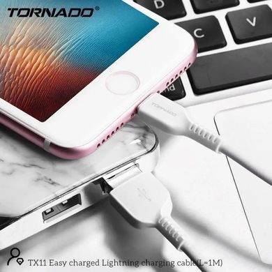 Кабель Tornado TX11 Mіcro USB 2.4A 1M White
