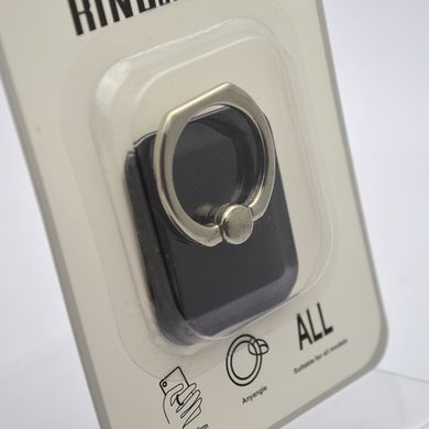 Универсальный держатель для телефона PopSocket (попсокет) Man Design Ring Black
