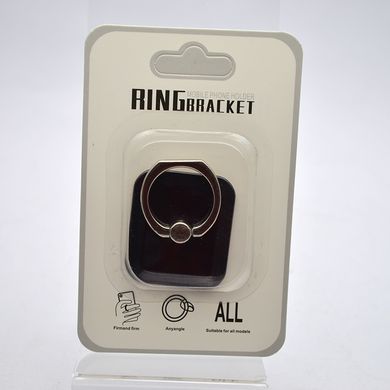 Универсальный держатель для телефона PopSocket (попсокет) Man Design Ring Black