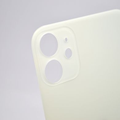 Задня кришка iPhone 11 White (з великим отвором під камеру)