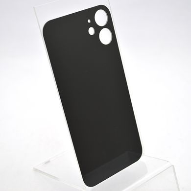 Задняя крышка iPhone 12 Mini Black (с большим отверстием под камеру)