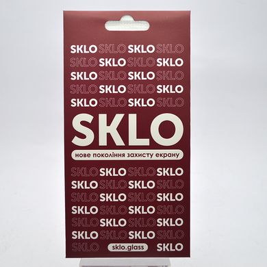Захисне скло SKLO 3D для Realme 9 4G/Realme 9 Pro+ Black/Чорна рамка