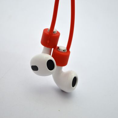 Тримач для навушників (захист від падіння) для AirPods 1/Airpods 2/Airpods 3/Airpods Pro Червоний