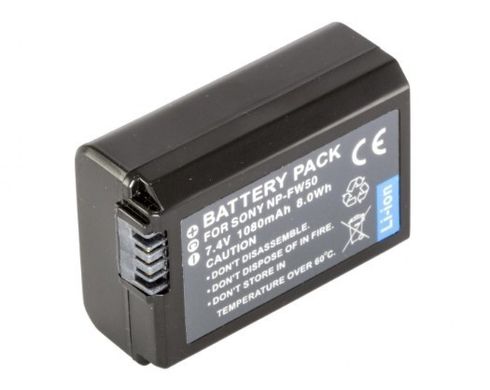 АКБ акумуляторна батарея для відеокамер Sony NP-FW50