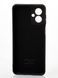 Чехол накладка Silicon Case Full Camera для Moto G54 Black/Черный