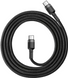 Кабель Baseus Cafule Flash Charging Type-c to Type-C cable 20V 100W 5A 2M Gray/Black Черный(CATKLF-ALG1)
