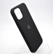 Чехол накладка Silicone Case Full Cover для Apple iPhone 12 Pro Max Черный