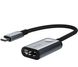 Переходник Hoco HB21 Type-C до HDMI (Potr) Metal Gray