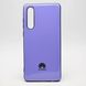 Чохол глянцевий з логотипом Glossy Silicon Case для Huawei P30 Violet