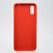 Чехол накладка Silicon Case Full Protective для Xiaomi Redmi 9A Red
