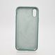 Чехол накладка Silicon Case для iPhone XS Max 6.5" Pine Green