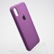 Чехол накладка Silicon Case для iPhone X/iPhone Xs Bright Violet/Фиолетовый