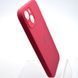 Силіконовий чохол накладка Silicon Case Full Camera для iPhone 15 Plus Rose Red
