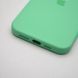 Силиконовый чехол накладка Silicon Case Full Camera для iPhone 15 Rehmannia Green
