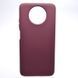 Чехол накладка Silicon Case Full Cover для Xiaomi Redmi Note 9T Marsala