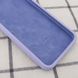 Чехол силиконовый с квадратными бортами Silicon case Full Square для iPhone Xr Dasheen Фиолетовый