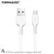 Кабель Tornado TX11 Mіcro USB 2.4A 1M White