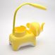 Дитяча настільна лампа Kids Design Yellow Elephant 802 400mHa (Жовтий слон)