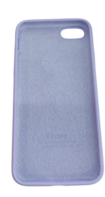 Чехол накладка Silicon Case Full Cover для Apple iPhone 7/iPhone 8/iPhone SE2 2020 Lavender