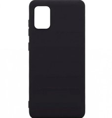 Чехол накладка Soft Touch TPU Case for Samsung A315 (A31) Black