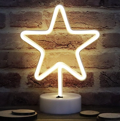 Ночной светильник (ночник) Neon Lamp Star (Звезда)