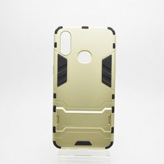 Чехол бронированный противоударный Armor Case for Samsung A107/M107 Galaxy A10s/M10s Gold