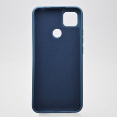 Чехол накладка Silicon Case Full Protective для Xiaomi Redmi 9C Dark Blue