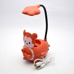 Детская настольная лампа Kids Design Bear 6607A 400mHa Red/Красная