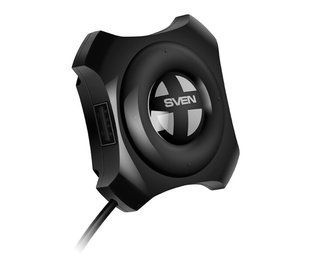 USB HUB (юсб хаб) Sven HB-432 (4xUSB 2.0) Black