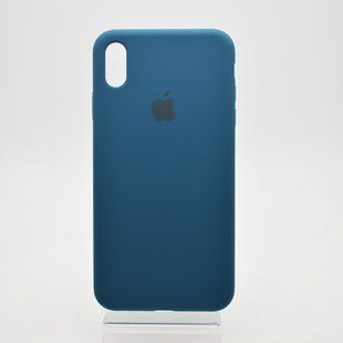 Чохол накладка Silicon Case Full Cover для iPhone Xs Max Emerald