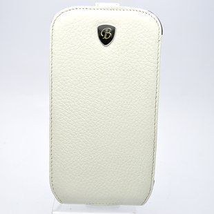 Чехол книжка Brum Premium Samsung i9082 Model №47 Белый
